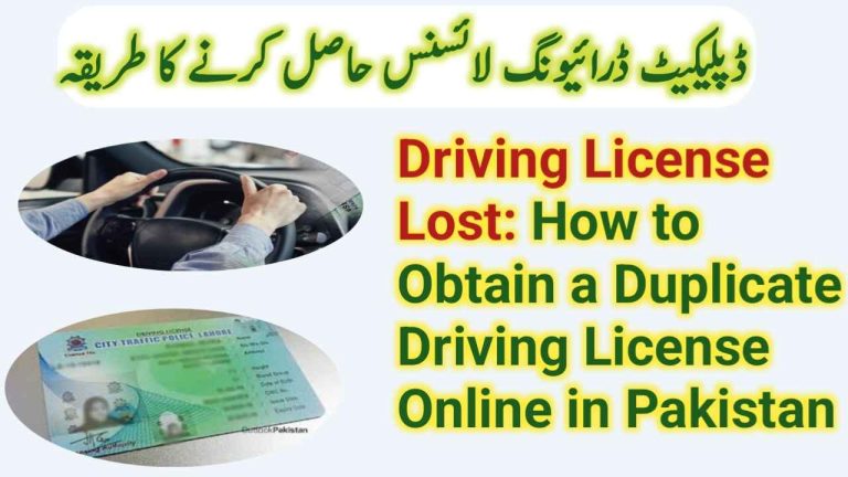 How To Get Duplicate License In Punjab 2024 Latest Updates