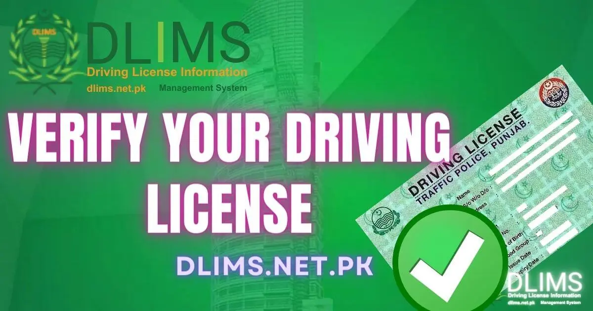 verify your driving license
