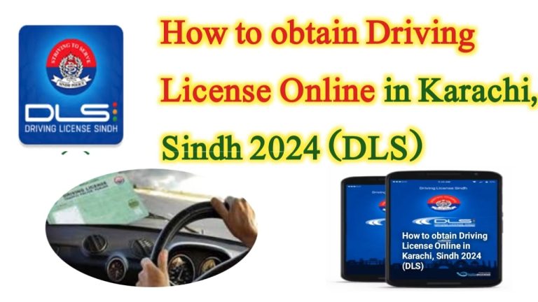 How to obtain Driving License Online in Karachi, Sindh 2024 (DLS)